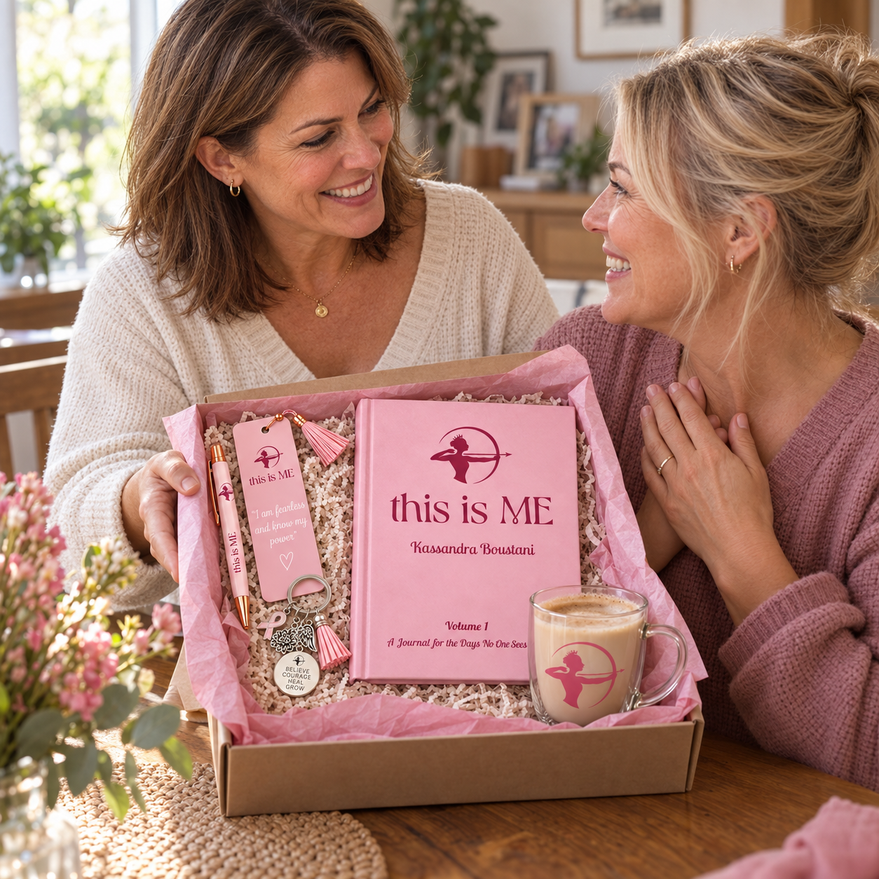 Journal Gift Bundle shared between two women